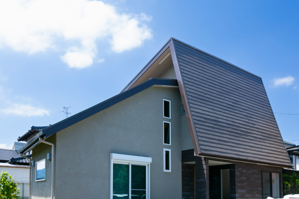 断熱リフォームを施したリノベーションモデルハウスの外観